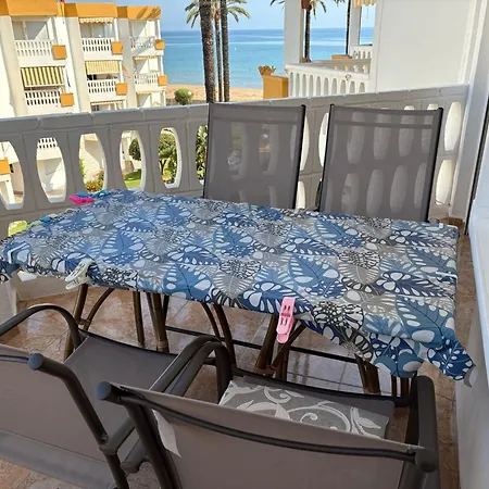 A46 Vistas Al Mar Desde La Terraza アパート デニア